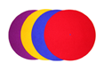 Planar coloured mats reduced
